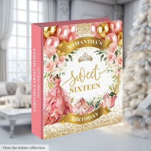 Classeur Belle étincelle en mémoire Sweet sixteen