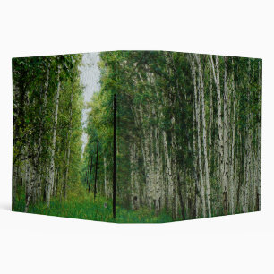 Classeur Belle forêt de bouleaux