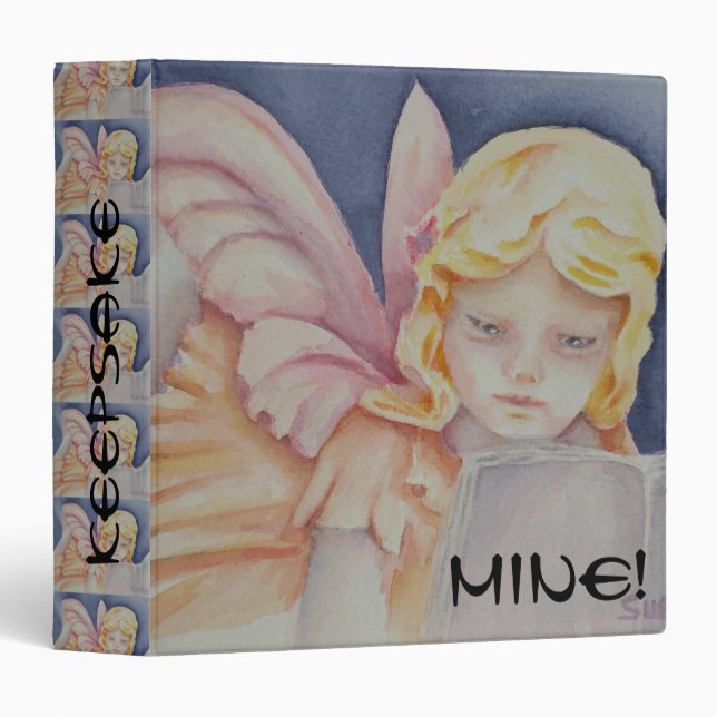 CLASSEUR BELLE LECTURE ANGEL (Devant/Côté)