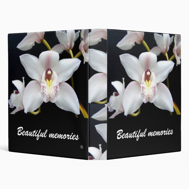 Classeur Belle orchidée de souvenirs (Arrière-plan)