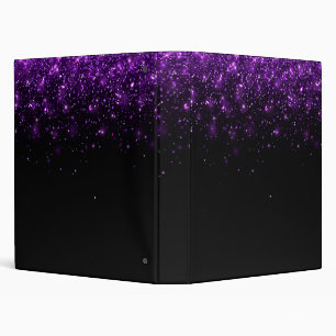 Classeur Belle Parties scintillant violette