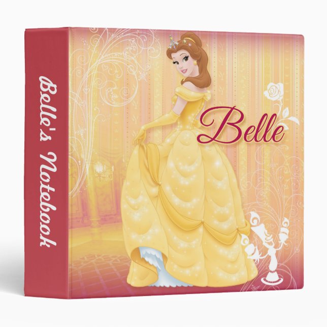 Classeur Belle Princesse (Devant/Côté)