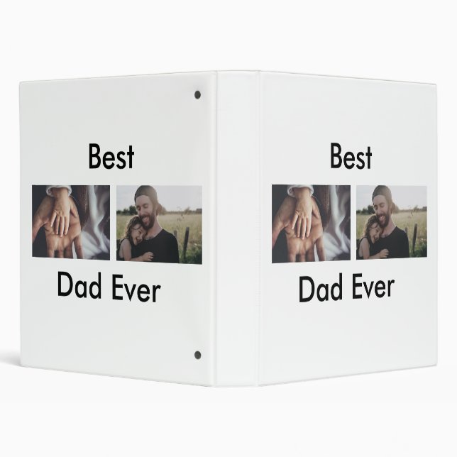 Classeur best dad ever happy fête des pères ajouter votre p (Arrière-plan)