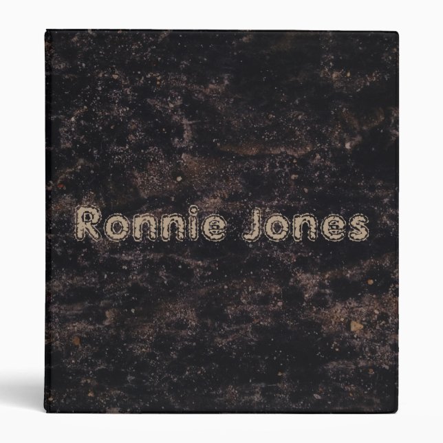 Classeur Béton noir (Devant)