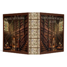 Bibliothèque gothique enchantée intemporelle de l'