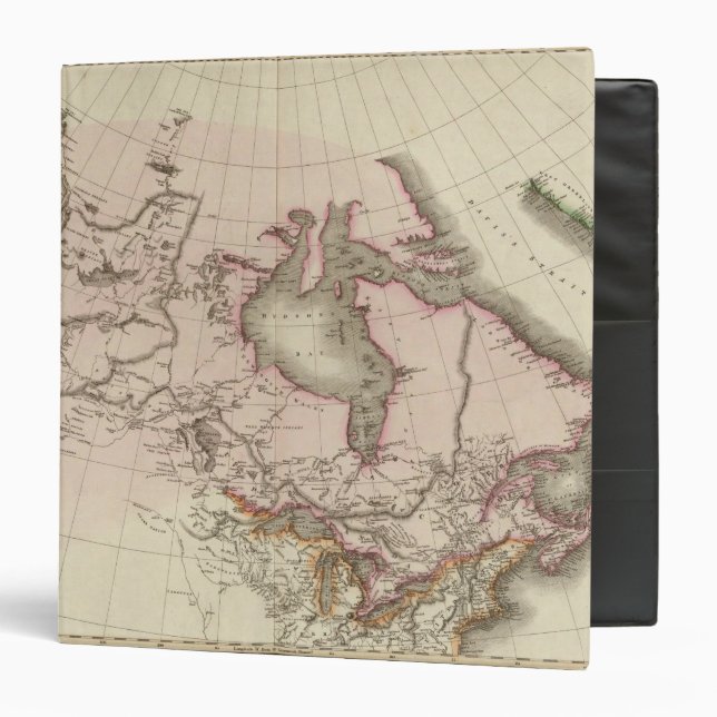 Classeur Bien britannique en Amérique du Nord (Devant/Intérieur)