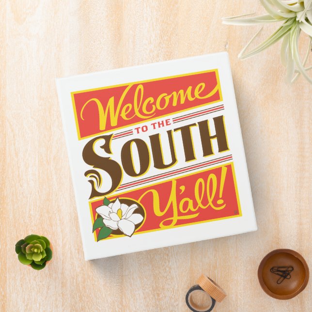 Classeur Bienvenue Au South Y'all (In Situ)