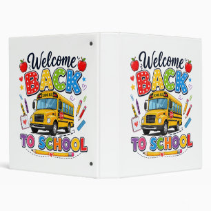 Classeur Bienvenue sur les T-shirts de chauffeur de bus sco