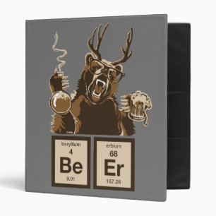 Classeur Bière découverte par ours de chimie