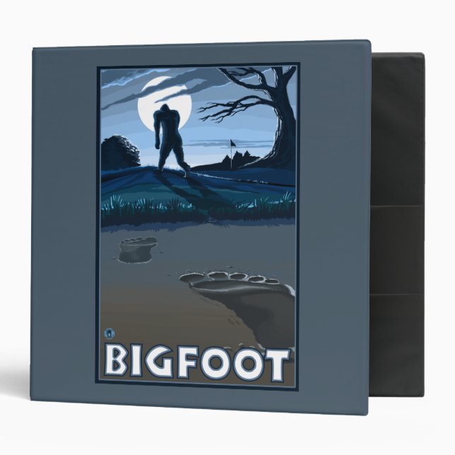 Classeur Big Foot à travers le terrain de golf (Devant/intérieur)