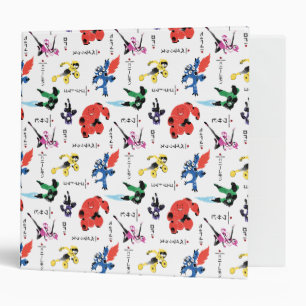 Classeur Big Hero 6 Motif de combat