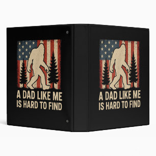 Classeur Bigfoot Patriotique Un Papa Comme Moi Est Dur à Tr