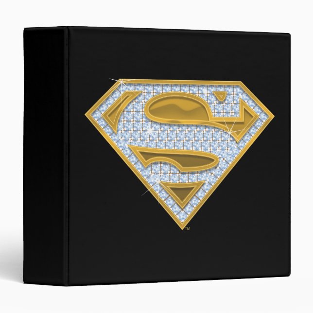 Classeur Bijoux bleu supergirl (Devant/Côté)