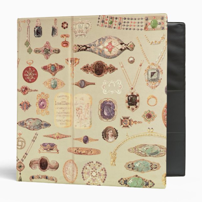 Classeur Bijoux du "catalogue de Tiffany", 1890 (Devant/Intérieur)