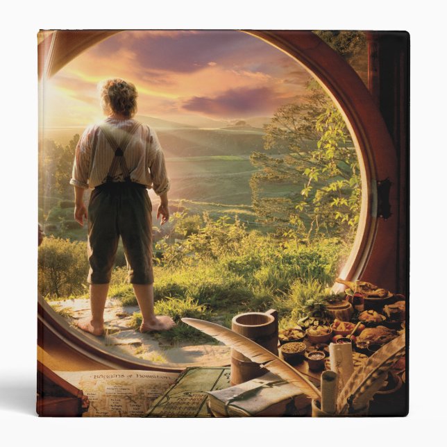 Classeur BILBO BAGGINS™ Retour dans le collage de shire (Devant)