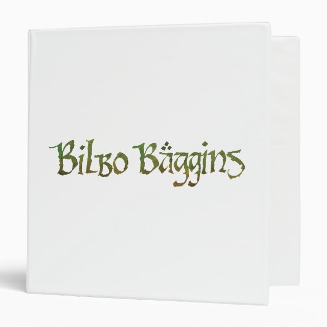 Classeur BILBO BAGGINS™ Textured (Devant/Intérieur)