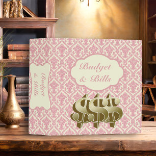 Classeur Bill Debt Budget Family Organisateur ・ Spring Rose