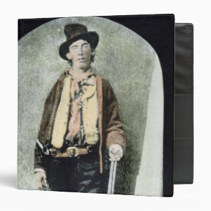 Classeur Billy l'enfant (gravure colorée)
