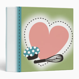 Classeur binde de livre de cuisine de recette de petit