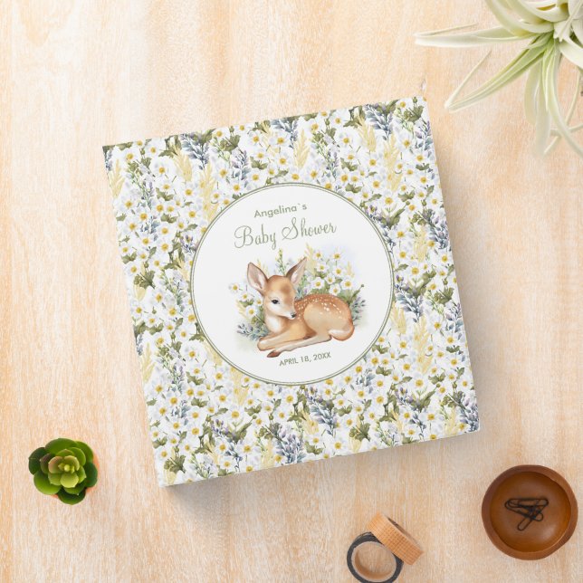 Classeur Binder Baby Shower (In Situ)