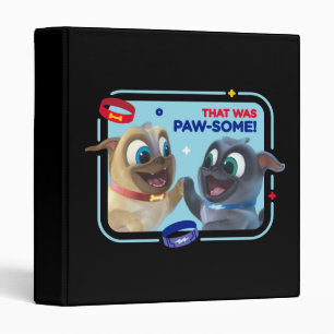 Classeur Bingo et Rolly   C'était Paw-some