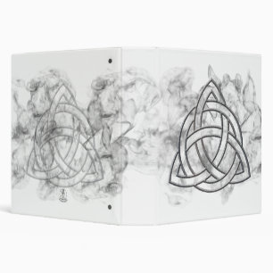 Classeur Biseau argenté de Triquetra