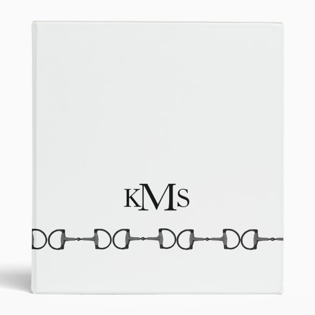 Classeur Bits équestres (Devant)