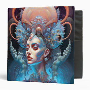 Classeur Bizarre surréaliste Alien Art femme