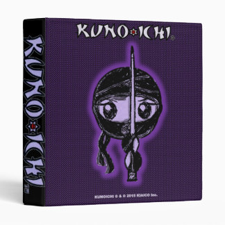 Classeur *Black 1" de KUNOICHI pouce Binder*