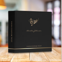 Black Concert Music Ensemble Choir Élégant Moderne