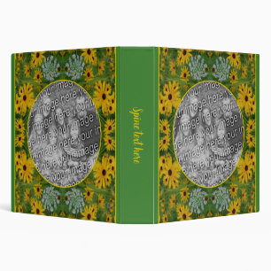 Classeur Black Eyed Susan Daisy Peinture Ajouter Votre Phot