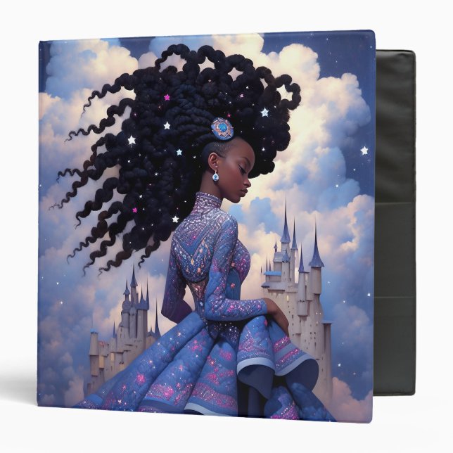 Classeur Black Princess Imaginaire Art (Devant/Intérieur)
