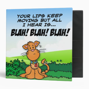 CLASSEUR BLAH ! BLAH ! BLAH !