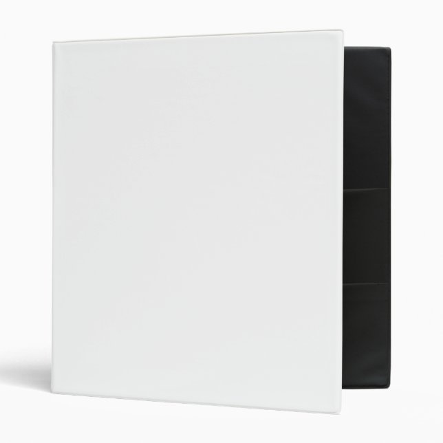 CLASSEUR BLANC - CRÉEZ VOTRE PROPRE CADEAU PERSONNALISÉ (Devant/intérieur)