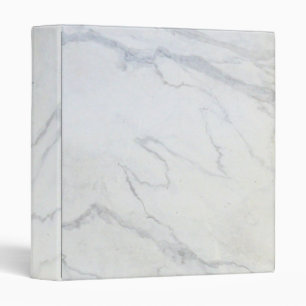 Classeur Blanc merveilleux de marbre de ZAZZLELIST