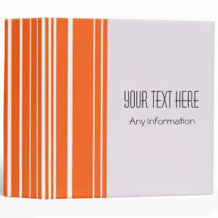 Classeur Blancs Orange. Arrière - plan de couleur claire