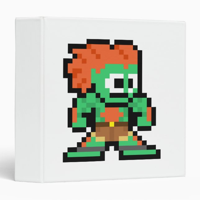 Classeur Blanka à 8 bits (Devant/Côté)