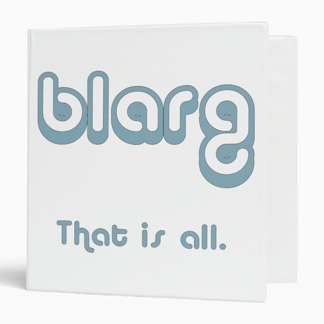 Classeur blarg. (Devant/Intérieur)