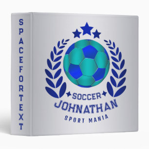 Classeur Blason de ballon de football Cadeaux pour fans d