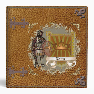 Classeur Blason de Famille Écu Nom de Famille