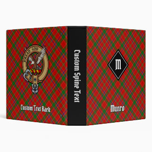 Classeur Blason du clan Munro sur tartan