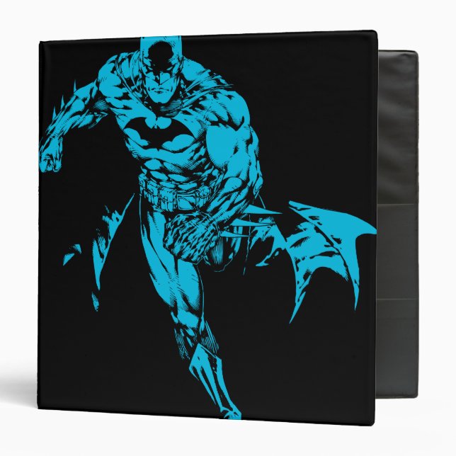 Classeur Bleu Batman (Devant/Intérieur)