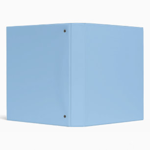 Classeur Bleu Bébé Pastel Uni