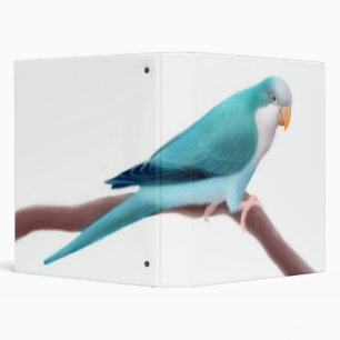 Classeur bleu d'Avery de perruche de quaker