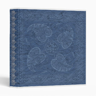 Classeur bleu de Bandana de sembler vintage