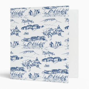 Classeur Bleu de Chattanooga Toile