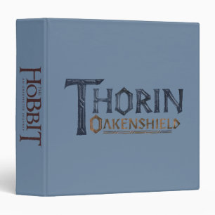 Classeur Bleu de logo de THORIN OAKENSHIELD™