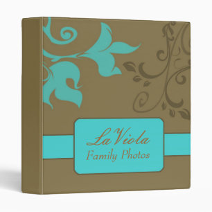 Classeur bleu et Brown
