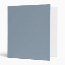 Bleu Poussiéreux Couleur Unie Minimaliste