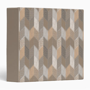 Classeur Bleu Texturé, Jaune, Chevron Olive.